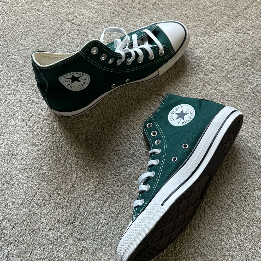 Converse Forest Green All Star Sneakers